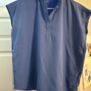 Used XS Figs Rafaela Scrub Top in Blue and MP Figs Scrub Pants